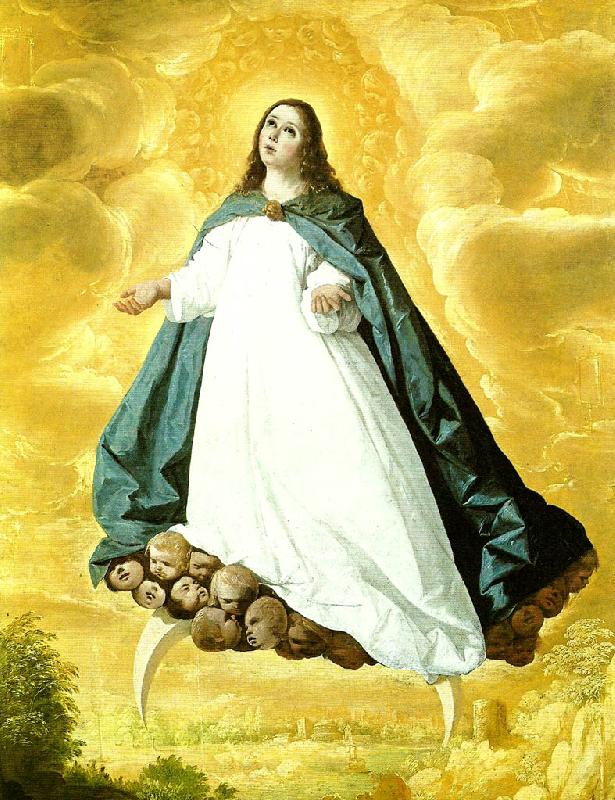 Francisco de Zurbaran immaculate virgin